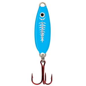 Image of Northland Forage Minnow Spoon | Super Glo Exo Blue; 1/4 oz.