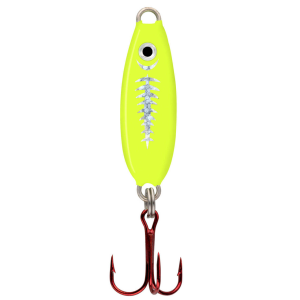 Image of Northland Forage Minnow Spoon | Super Glo Exo Chartreuse; 1/4 oz.