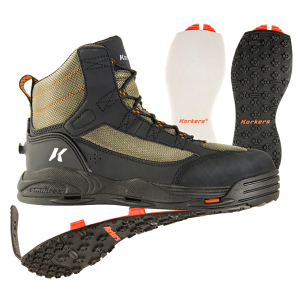 Image of Korkers Greenback Wading Boot | Felt & Kling-On Soles; 12