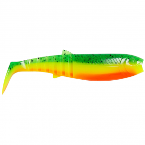 Image of Savage Gear Cannibal Shad | Firecracker; 4 in.