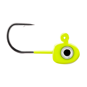 Image of Northland Tungsten Flat Fry Jig | Glo Chartreuse; 1/16 oz.