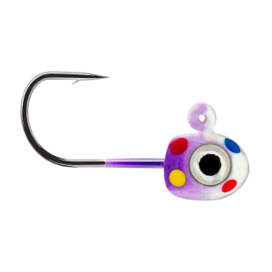 Image of Northland Tungsten Flat Fry Jig | Purple Wonder; 1/16 oz.