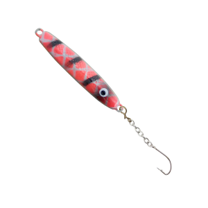 Image of Hali Sukkula Jig | Red/Scale/Minnow; 35 mm
