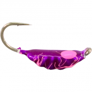 Image of Widow Maker Lures Scud Missile Series Tungsten Jigs | Crackerized Purple Glow