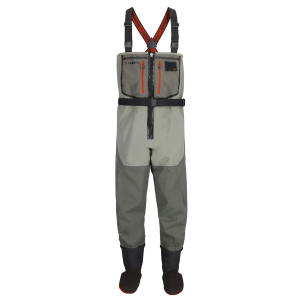 Image of Simms Freestone Z Stockingfoot Chest Waders | Smoke; M King