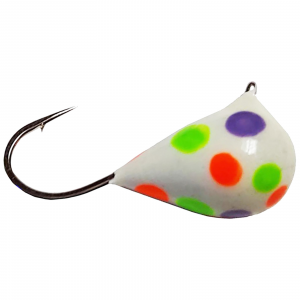 Image of Fiskas Hand-Painted Wolfram Tungsten Jig | Wonder Bread/Glow; 4 mm