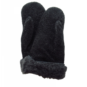 Image of HT Enterprises Men's Polar Eskimo Mittens | L; Black