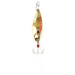 Image of Clam Leech Flutter Spoon | Gold; 1/4 oz.