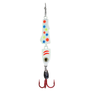 Image of Clam Jointed Pinhead Pro Spoon | Glow Wonderbread; 1/32 oz.