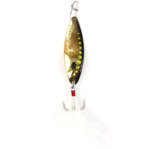 Image of Clam Leech Flutter Spoon | Golden Shiner; 1/16 oz.