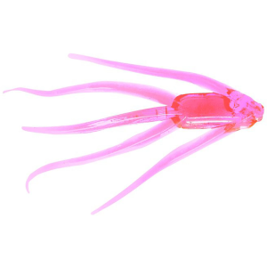 Image of Clam Maki Plastics | Pink Glow; 1 1/4 in.