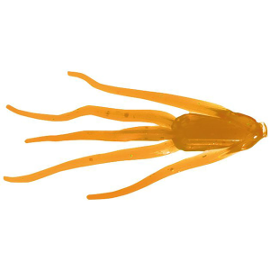 Image of Clam Maki Plastics | Blaze Orange Glow; 1 1/4 in.