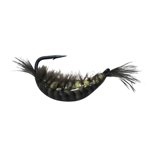 Image of Kenders Tungsten Akua Shrimp Jig | Cream Brown; 14