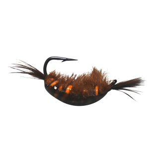 Image of Kenders Tungsten Akua Shrimp Jig | Brown; 14
