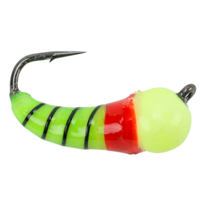 Image of Kenders Tungsten Akua Jig Skud | Chartreuse/Red; 12