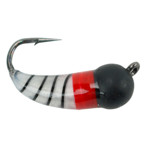 Image of Kenders Tungsten Akua Jig Skud | Black/Red/White; 8
