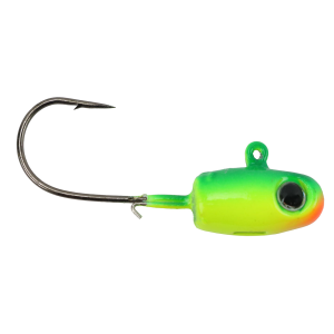 Image of Widow Maker Lures Tungsten Jig Head | Firetiger Glow; 3/8 oz.