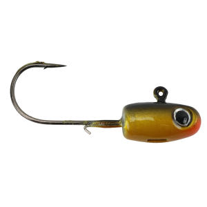 Image of Widow Maker Lures Tungsten Jig Head | Gold/Black Glow; 3/8 oz.