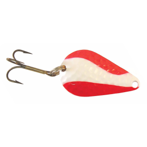 Image of Acme Stee-Lee Casting Spoon | Red White Nickel; 1/2 oz.