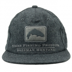 Image of Simms Wool Trout Icon Cap | Graphite; One Size