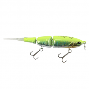 Image of Geecrack Supaku Swimmer 95 Swimbait | Chartreuse Back Shad