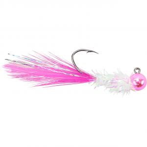 Image of Widow Maker Lures Tungsten Shimmer Jig | Pink/Pearl; 1/16 oz.