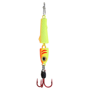 Image of Clam Jointed Pinhead Pro Spoon | Chart-Orange Glow; 1/16 oz.