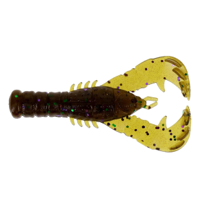 Image of Yamamoto Yama Craw Soft Bait | Green Pumpkin w/ Green/Purple Flake; 3 in.