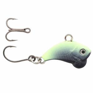 Image of Eurotackle Z-Viber Micro Lipless Crankbait | Black Hi-Viz Glow; 1/16 oz.