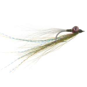 Image of Clouser Minnow - 2 Pack | Olive-White; 6
