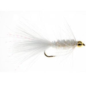Image of Bead Head Woolly Bugger Streamer - 2 Pack | White; 6