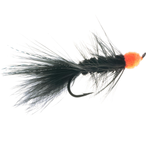 Image of Egg Sucking Leech Streamer - 2 Pack | Black-Orange; 6