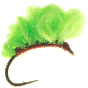 Image of Sucker Spawn Egg Fly - 2 Pack | Chartreuse; 12