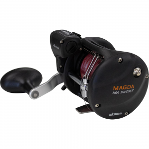 Image of Okuma Magda Pro DXT Line Counter Prespooled Lead Core Reel | MA-30DXT; 5 Color Lead Core