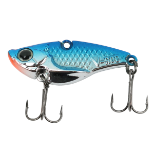 Image of ACME V-Rod Blade Bait | Chrome Blue; 1/8 oz.
