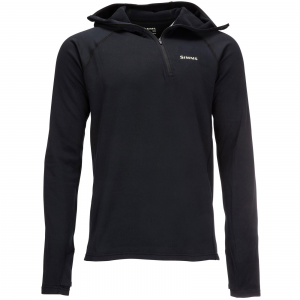 Image of Simms Men's Heavyweight Baselayer Hoody | Black; S