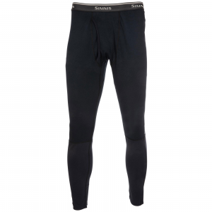 Image of Simms Men's Heavyweight Baselayer Bottoms | Black; S