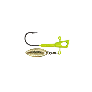 Image of Leland's Lures Crappie Magnet Fin Spin Eyehole Jig Head