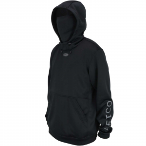 Image of AFTCO Men's Reaper Hoodie Sweatshirt | Black; S