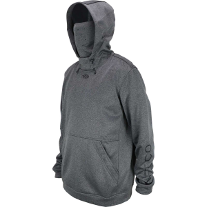 Image of AFTCO Men's Reaper Hoodie Sweatshirt | Charcoal Heather; 2XL
