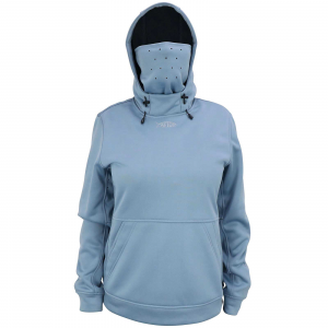 Image of AFTCO Women's Reaper Technical Fleece Hoodie Sweatshirt | Slate Blue; XS