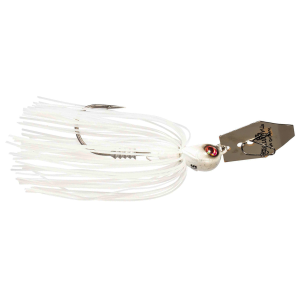 Image of Z-Man ChatterBait Elite Evo | White; 3/8 oz.