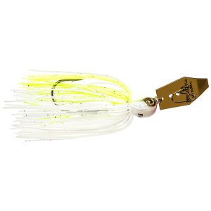 Image of Z-Man ChatterBait Elite Evo | Chartreuse White; 3/8 oz.