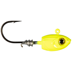 Image of Z-Man Micro Shad Headz | Chartreuse; 1/16 oz.