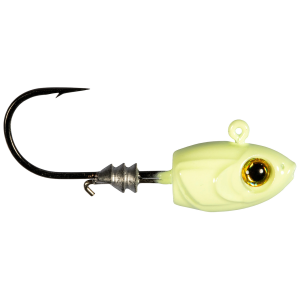 Image of Z-Man Micro Shad Headz | Glow; 1/16 oz.