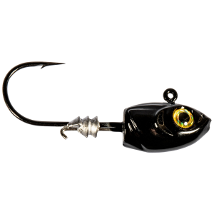 Image of Z-Man Micro Shad Headz | Black; 1/32 oz.