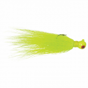 Image of Kalin's Hand-Tied Bucktail Jig | Chartreuse; 1/8 oz.