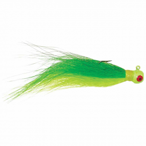 Image of Kalin's Hand-Tied Bucktail Jig | Glow/Green/Chartreuse; 1/8 oz.