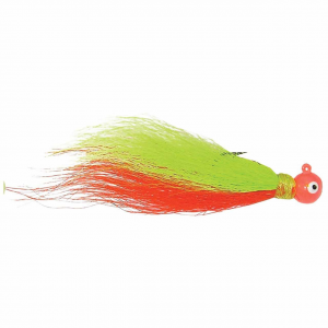 Image of Kalin's Hand-Tied Bucktail Jig | Glow/Orange/Chartreuse; 1/8 oz.