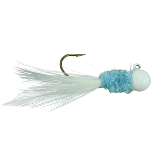 Image of BrushPile Handtied Crappie Jigs | Snowflake; 1/32 oz.